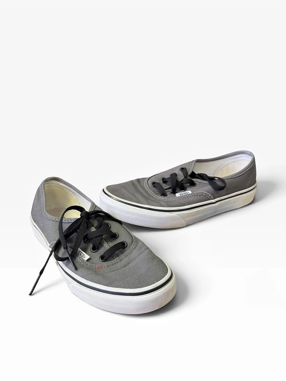 Vans Authentic Women's Gray & Black Sneakers
